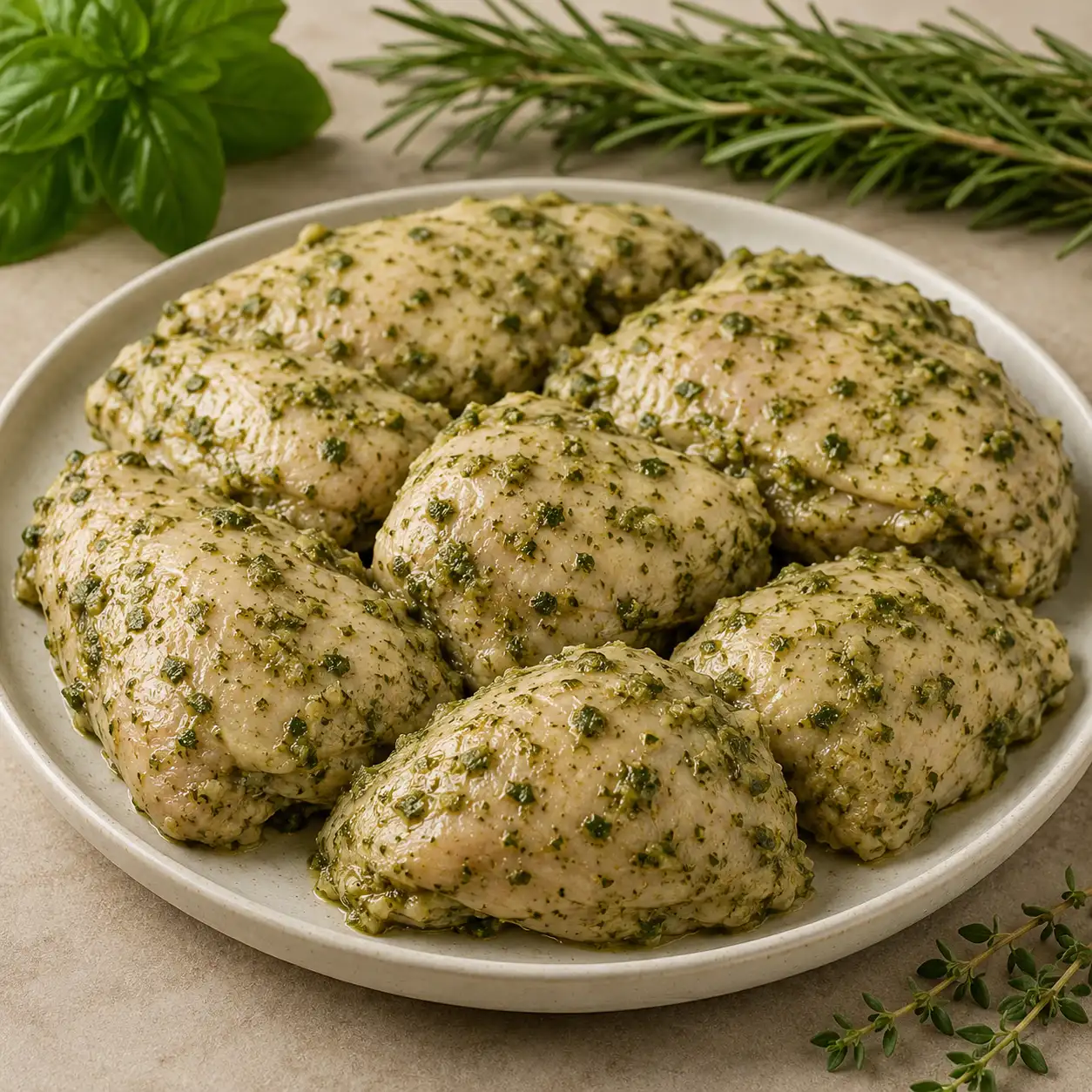 مرغ سبزیجات